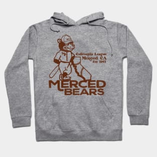 Defunct Merced Bears Baseball Team Hoodie